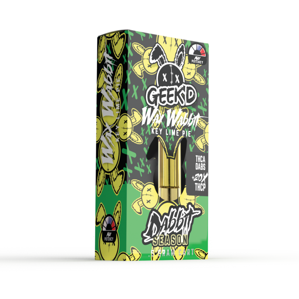 Geek’d Dabbit THC-A 20x Cartridge | 0.5g - Image 6