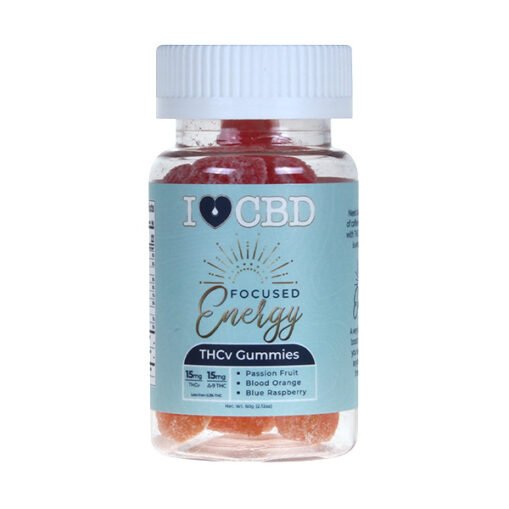 I Heart CBD Focused Energy Gummies | 300mg